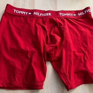 Tommy Hilfiger large red boxer brief